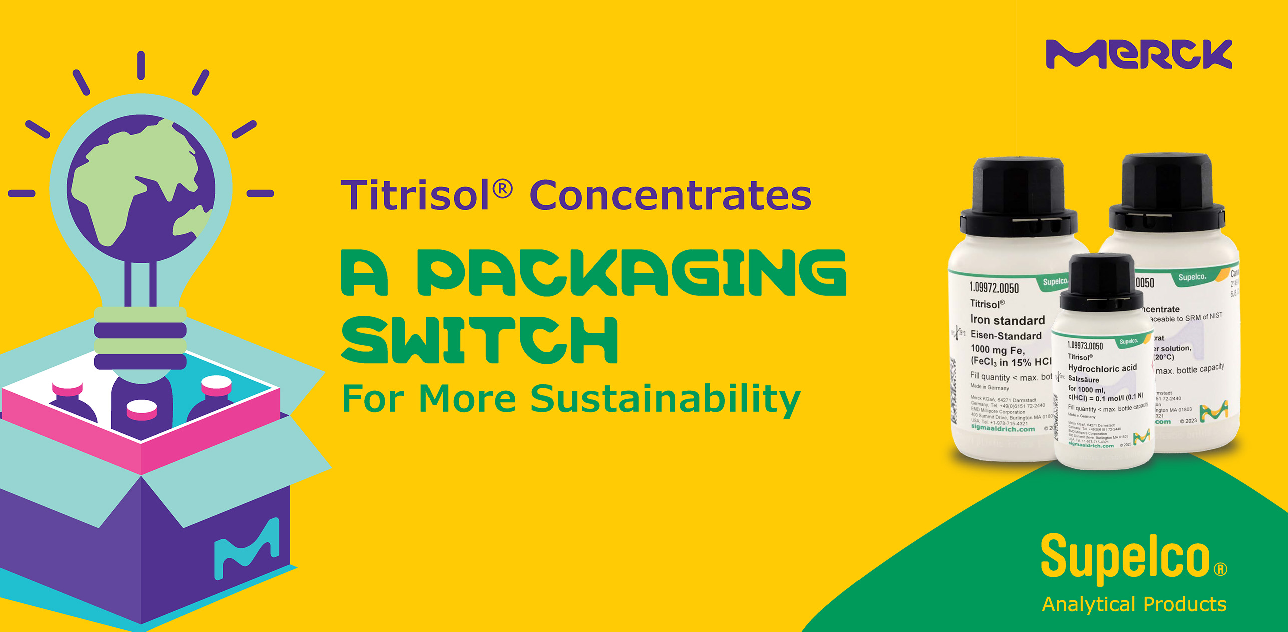 A Greener, Smarter Way to Work: Titrisol® Concentrates Now in Convenient HDPE Bottles